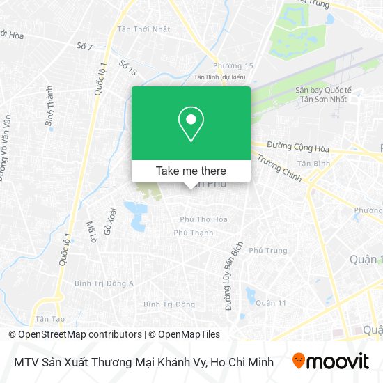 MTV Sản Xuất Thương Mại Khánh Vy map