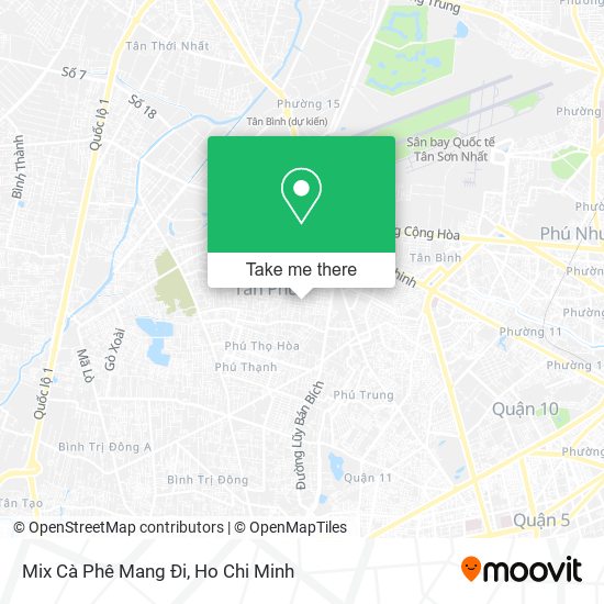 Mix Cà Phê Mang Đi map