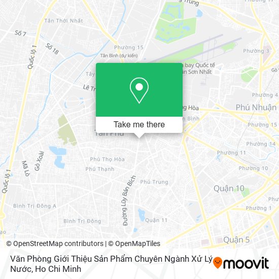 Văn Phòng Giới Thiệu Sản Phẩm Chuyên Ngành Xử Lý Nước map