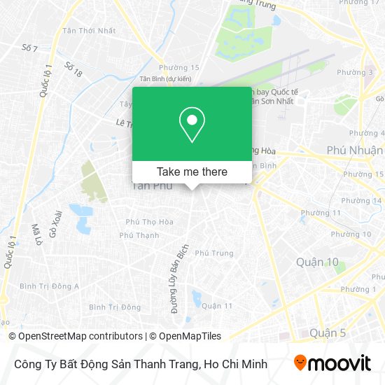 Công Ty Bất Động Sản Thanh Trang map