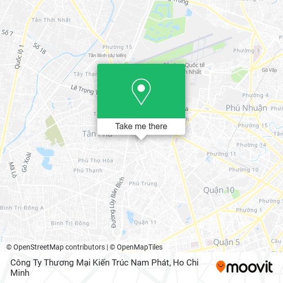 Công Ty Thương Mại Kiến Trúc Nam Phát map