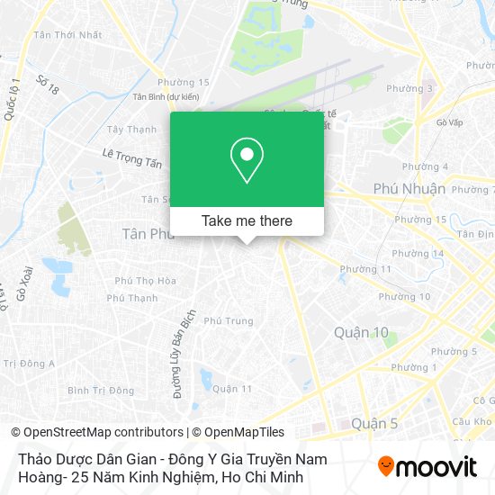 Thảo Dược Dân Gian - Đông Y Gia Truyền Nam Hoàng- 25 Năm Kinh Nghiệm map