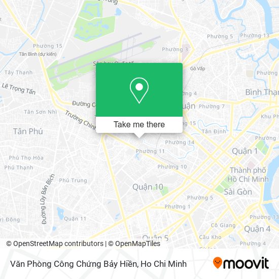 Văn Phòng Công Chứng Bảy Hiền map