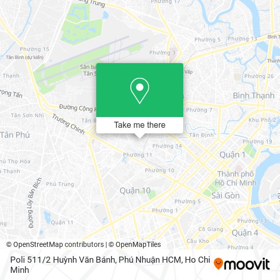 Poli 511 / 2 Huỳnh Văn Bánh, Phú Nhuận HCM map