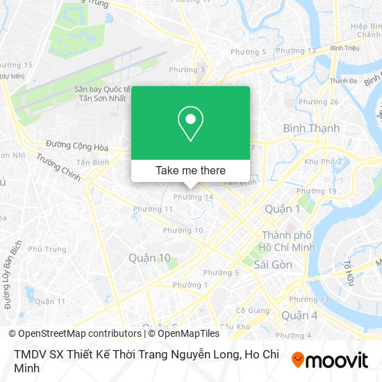 TMDV SX Thiết Kế Thời Trang Nguyễn Long map