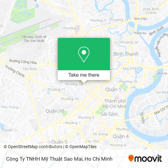 Công Ty TNHH Mỹ Thuật Sao Mai map