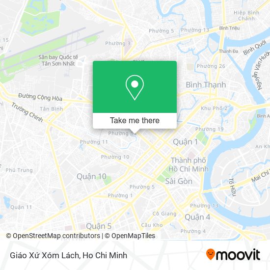 Giáo Xứ Xóm Lách map