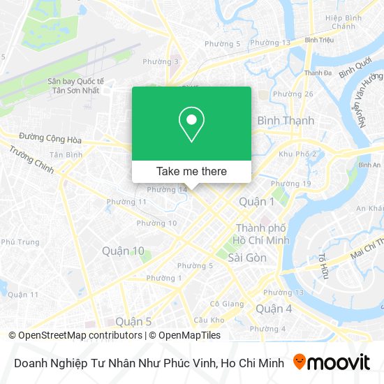 Doanh Nghiệp Tư Nhân Như Phúc Vinh map