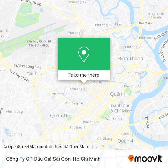 Công Ty CP Đấu Giá Sài Gòn map