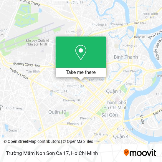 Trường Mầm Non Sơn Ca 17 map