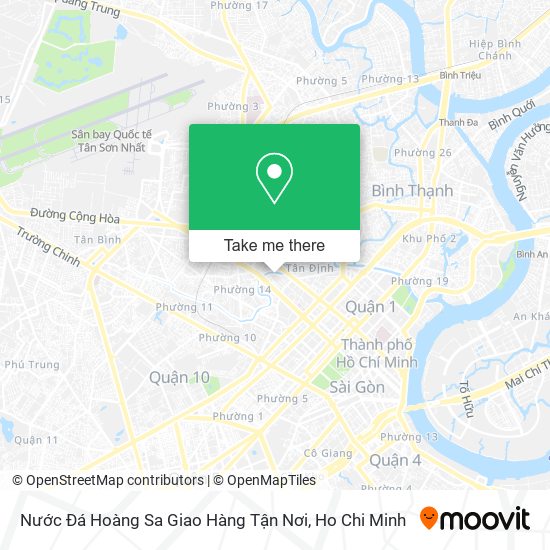 Nước Đá Hoàng Sa Giao Hàng Tận Nơi map