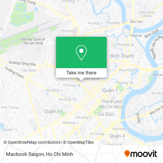 Macbook Saigon map