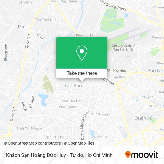 Khách Sạn Hoàng Đức Huy - Tự do map