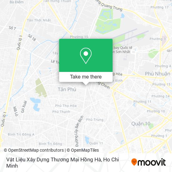 Vật Liệu Xây Dựng Thương Mại Hồng Hà map