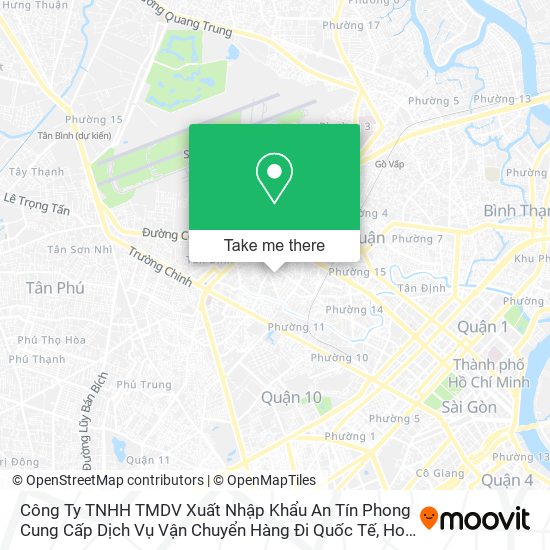 Công Ty TNHH TMDV Xuất Nhập Khẩu An Tín Phong Cung Cấp Dịch Vụ Vận Chuyển Hàng Đi Quốc Tế map