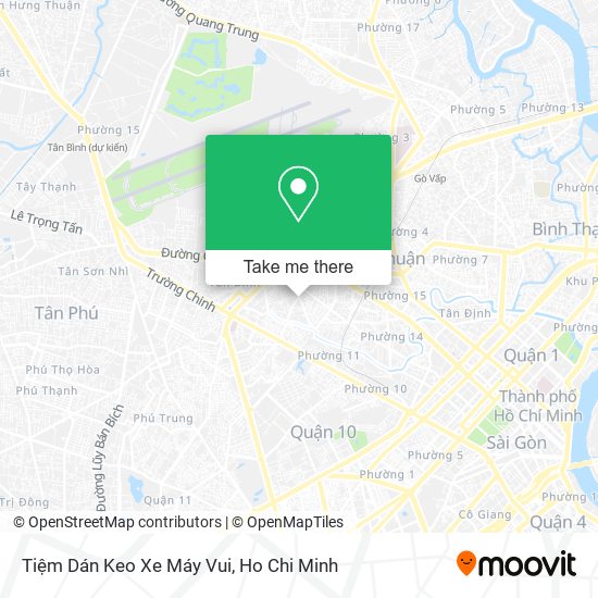 Tiệm Dán Keo Xe Máy Vui map