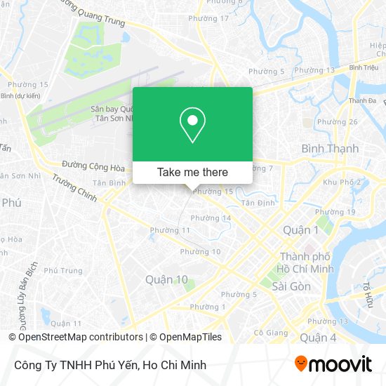 Công Ty TNHH Phú Yến map