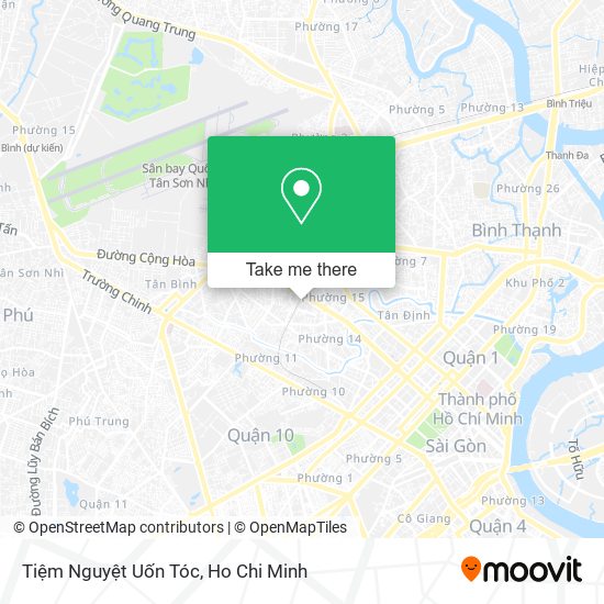 Tiệm Nguyệt Uốn Tóc map