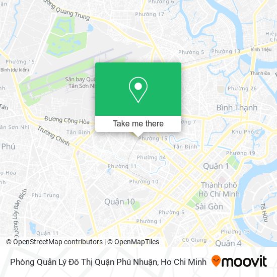 Phòng Quản Lý Đô Thị Quận Phú Nhuận map