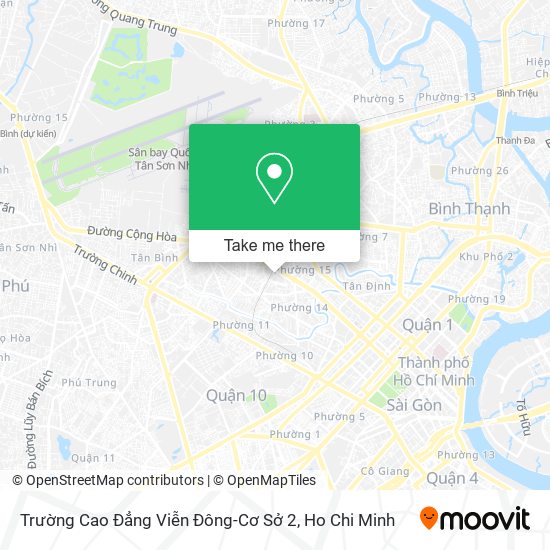 Trường Cao Đẳng Viễn Đông-Cơ Sở 2 map