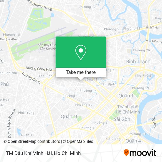 TM Dầu Khí Minh Hải map