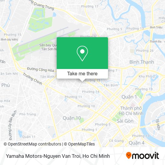 Yamaha Motors-Nguyen Van Troi map