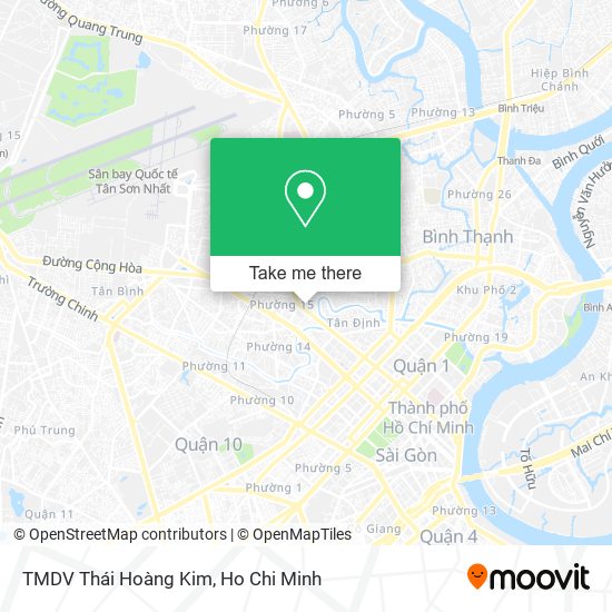 TMDV Thái Hoàng Kim map