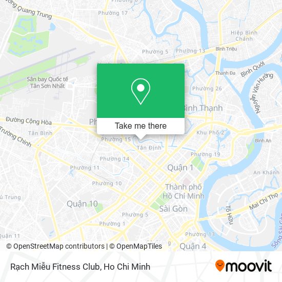 Rạch Miễu Fitness Club map