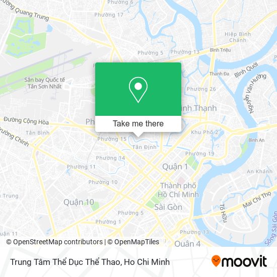 Trung Tâm Thể Dục Thể Thao map