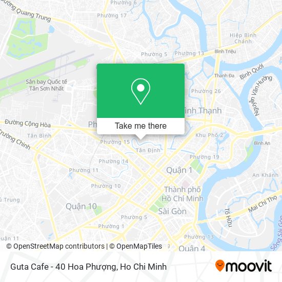 Guta Cafe - 40 Hoa Phượng map