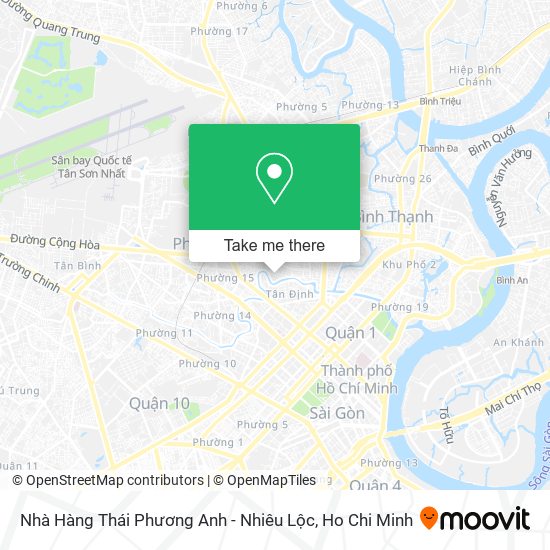 Nhà Hàng Thái Phương Anh - Nhiêu Lộc map