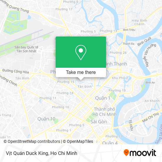 Vịt Quán Duck King map
