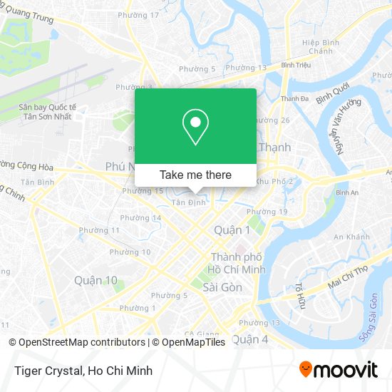 Tiger Crystal map