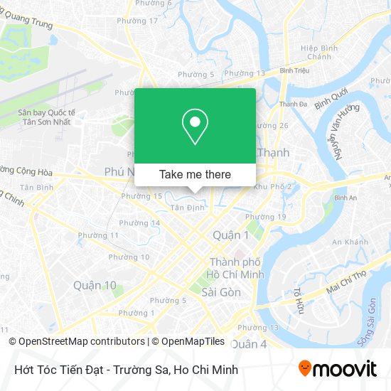Hớt Tóc Tiến Đạt - Trường Sa map