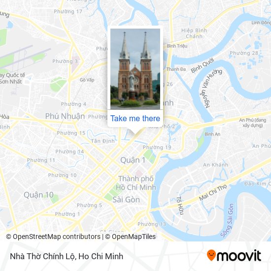 Nhà Thờ Chính Lộ map