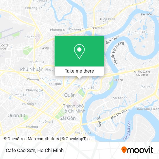 Cafe Cao Sơn map