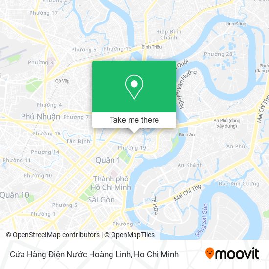 Cửa Hàng Điện Nước Hoàng Linh map