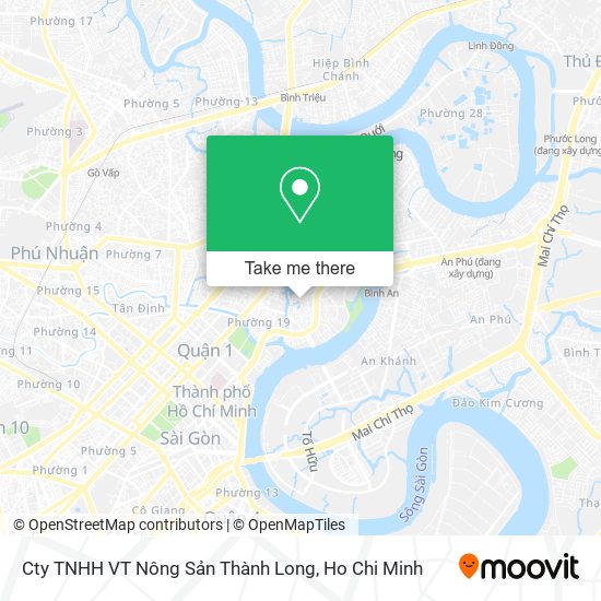 Cty TNHH VT Nông Sản Thành Long map