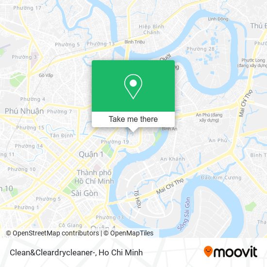 Clean&Cleardrycleaner- map