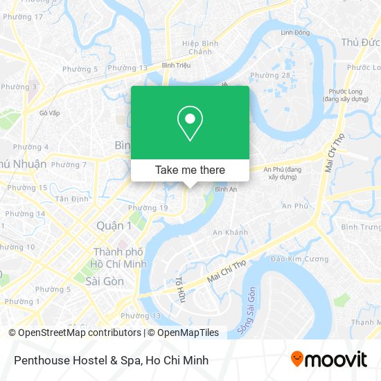 Penthouse Hostel & Spa map