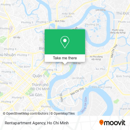 Rentapartment Agency map