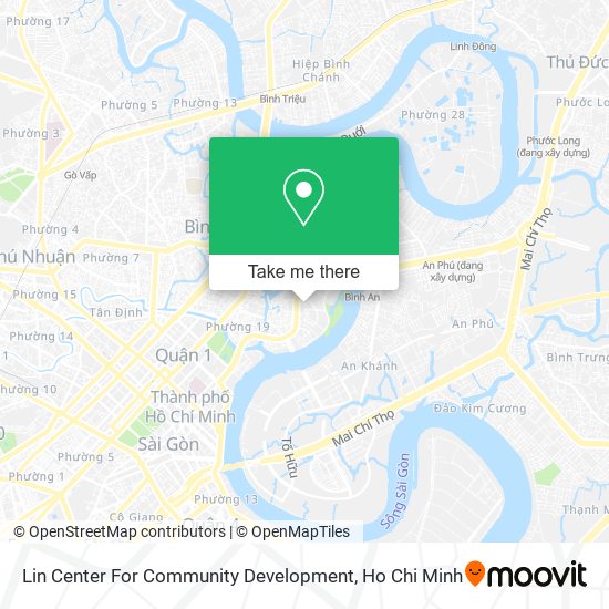 Lin Center For Community Development map