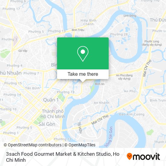 3sach Food Gourmet Market & Kitchen Studio map