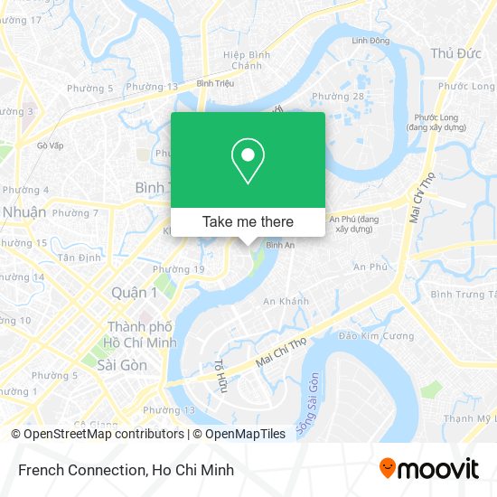 French Connection map