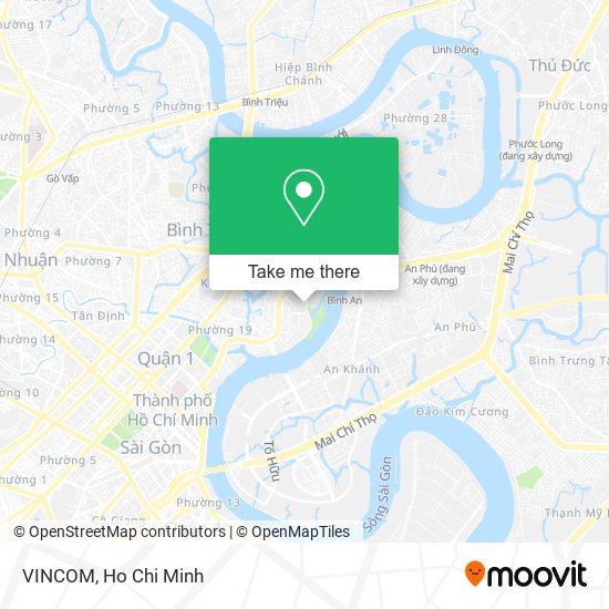 VINCOM map