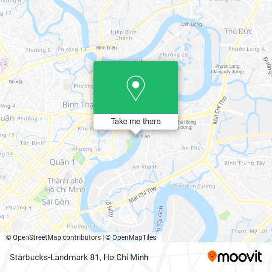Starbucks-Landmark 81 map
