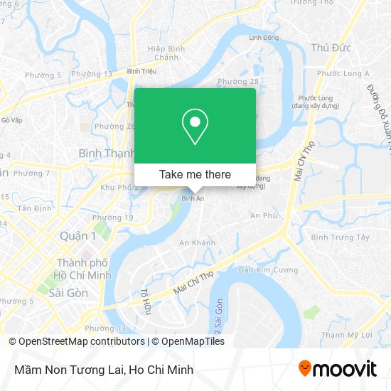 Mầm Non Tương Lai map