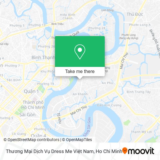 Thương Mại Dịch Vụ Dress Me Việt Nam map
