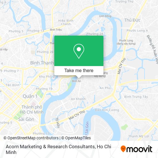 Acorn Marketing & Research Consultants map
