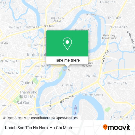 Khách Sạn Tân Hà Nam map